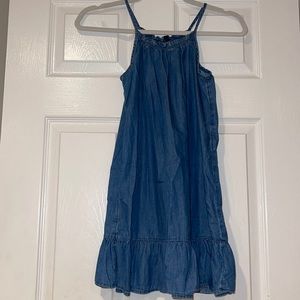 Girls denim dress